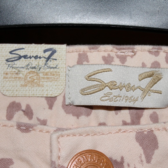 SEVEN JEANS LIGHT CHEETAH PRINT - Picture 5 of 5